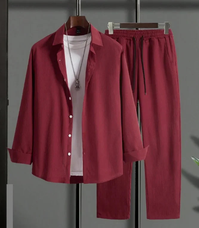 Watson Silk Lounge Set - [Ezra Daniel]