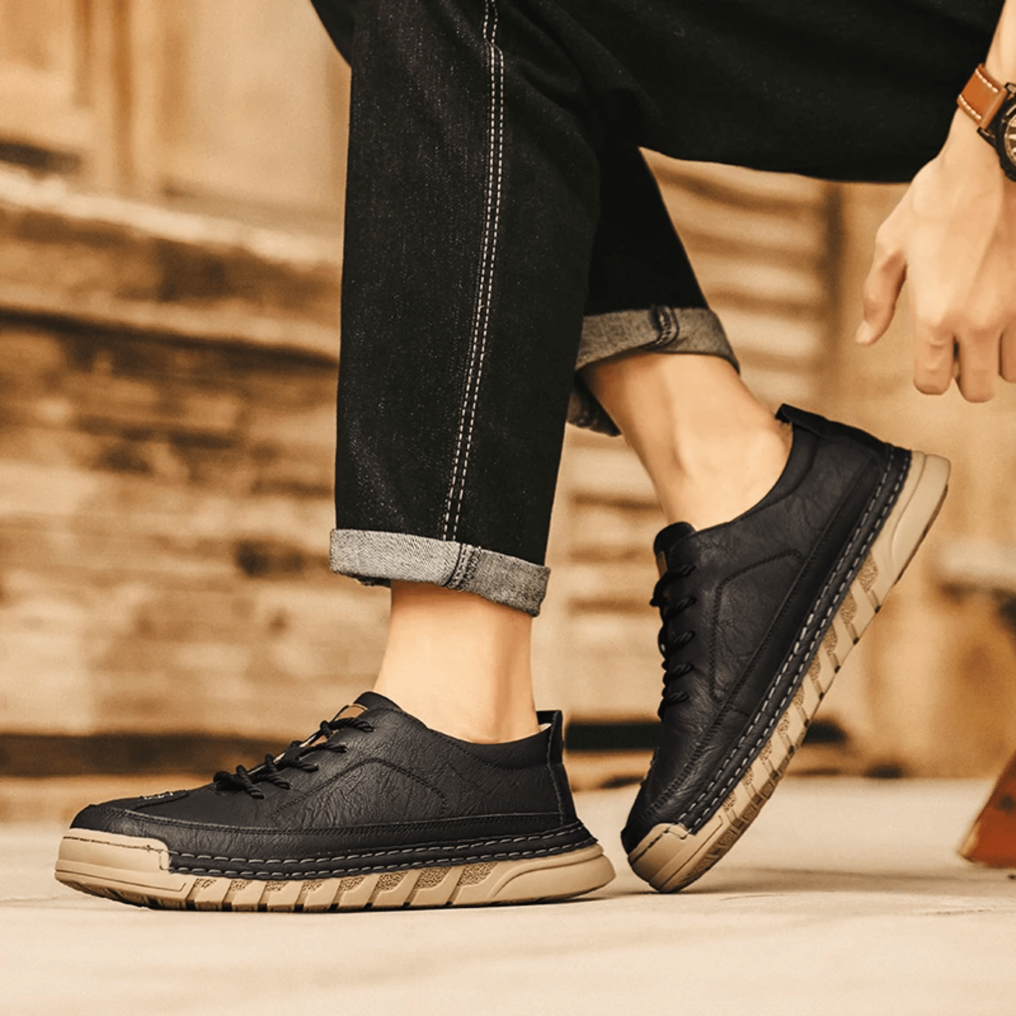 Branson Leather Sneaker