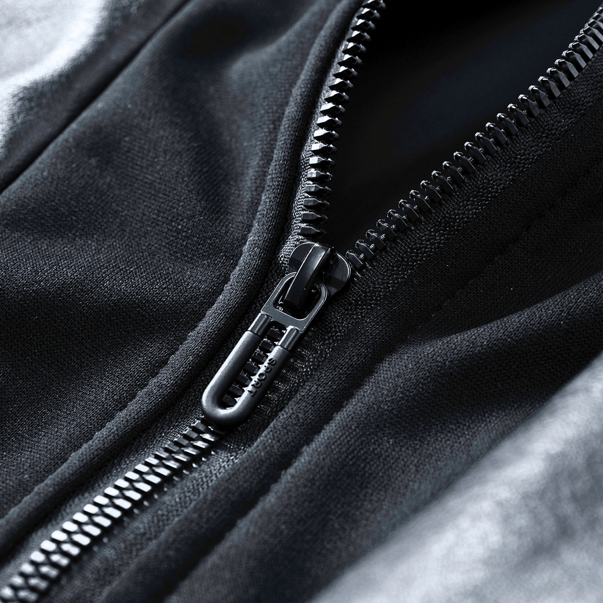 Weston Leather Hooded Bomber