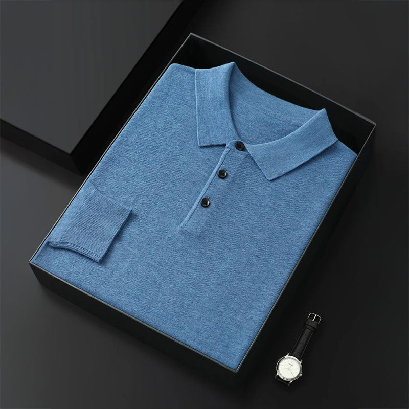 Weston Merino Wool Polo - [Ezra Daniel]