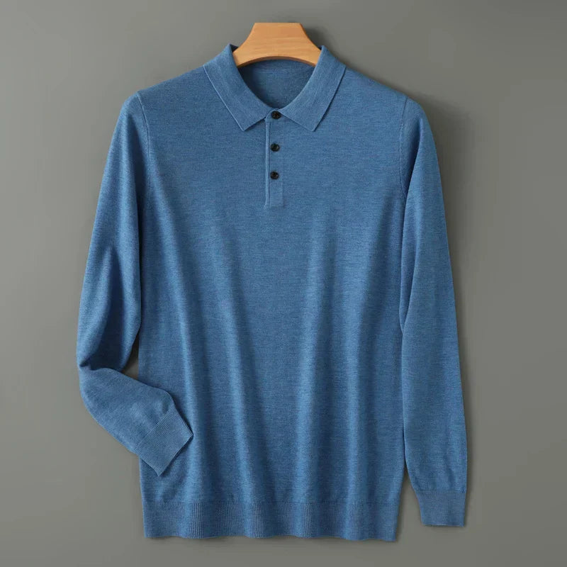Weston Merino Wool Polo - [Ezra Daniel]