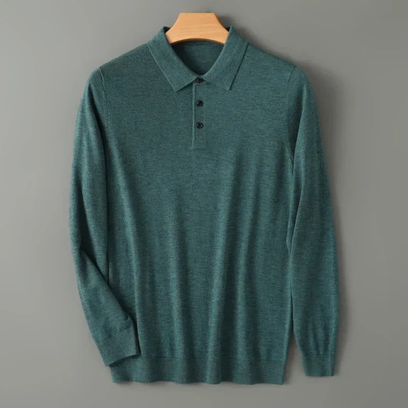 Weston Merino Wool Polo - [Ezra Daniel]