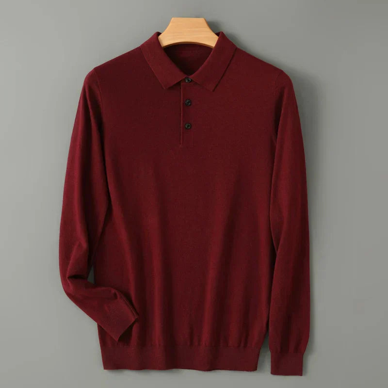 Weston Merino Wool Polo - [Ezra Daniel]