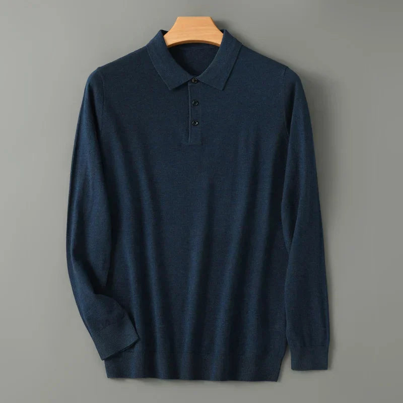 Weston Merino Wool Polo - [Ezra Daniel]