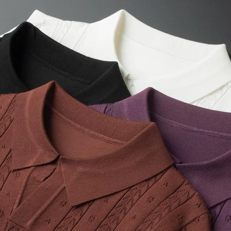 Weston Miller Knit Polo - [Ezra Daniel]