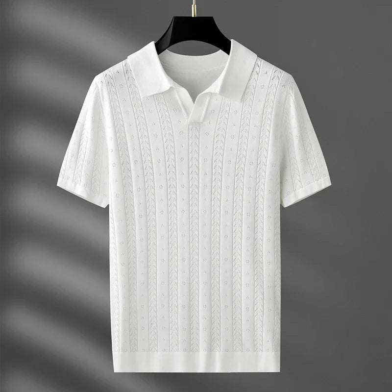 Weston Miller Knit Polo - [Ezra Daniel]