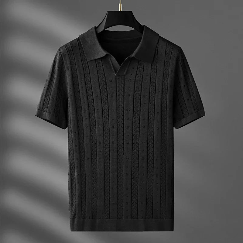 Weston Miller Knit Polo - [Ezra Daniel]
