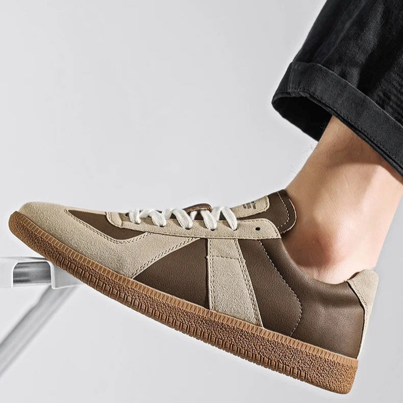 William Renard Leather Sneakers - [Ezra Daniel]