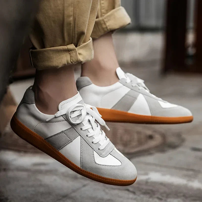 William Renard Leather Sneakers - [Ezra Daniel]
