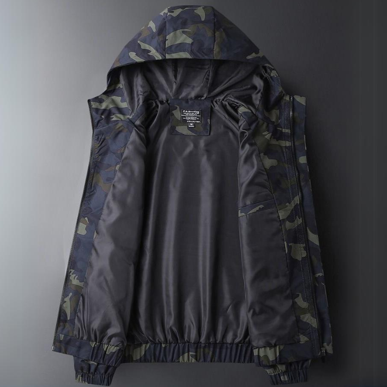 Wilson Camo Rain Jacket - [Ezra Daniel]