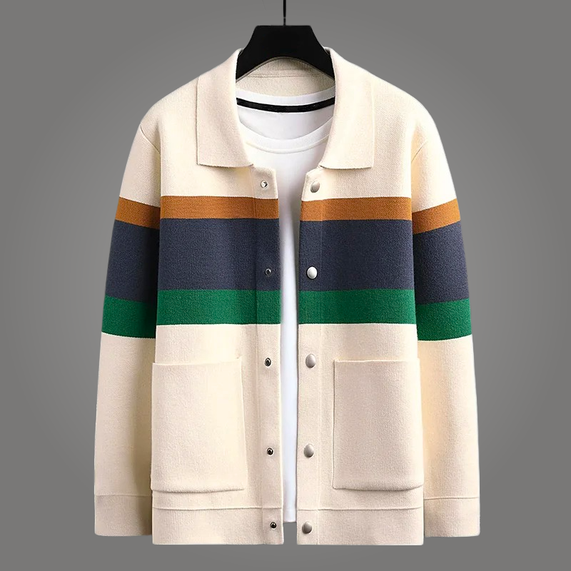 York Stripe Cardigan - [Ezra Daniel]