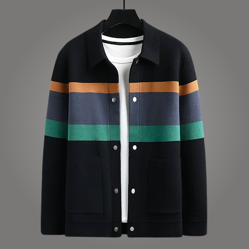 York Stripe Cardigan - [Ezra Daniel]
